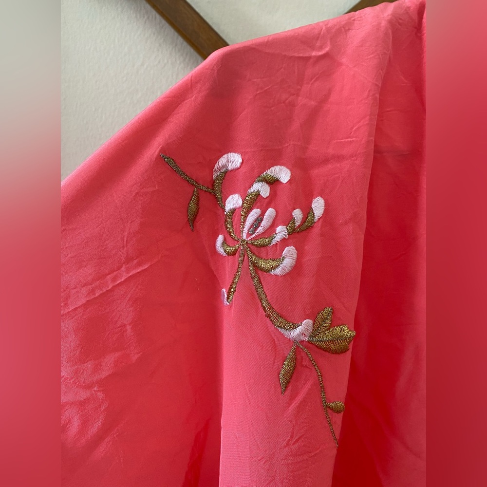 Hot Pink Kimono Robe - Picture 5 of 6